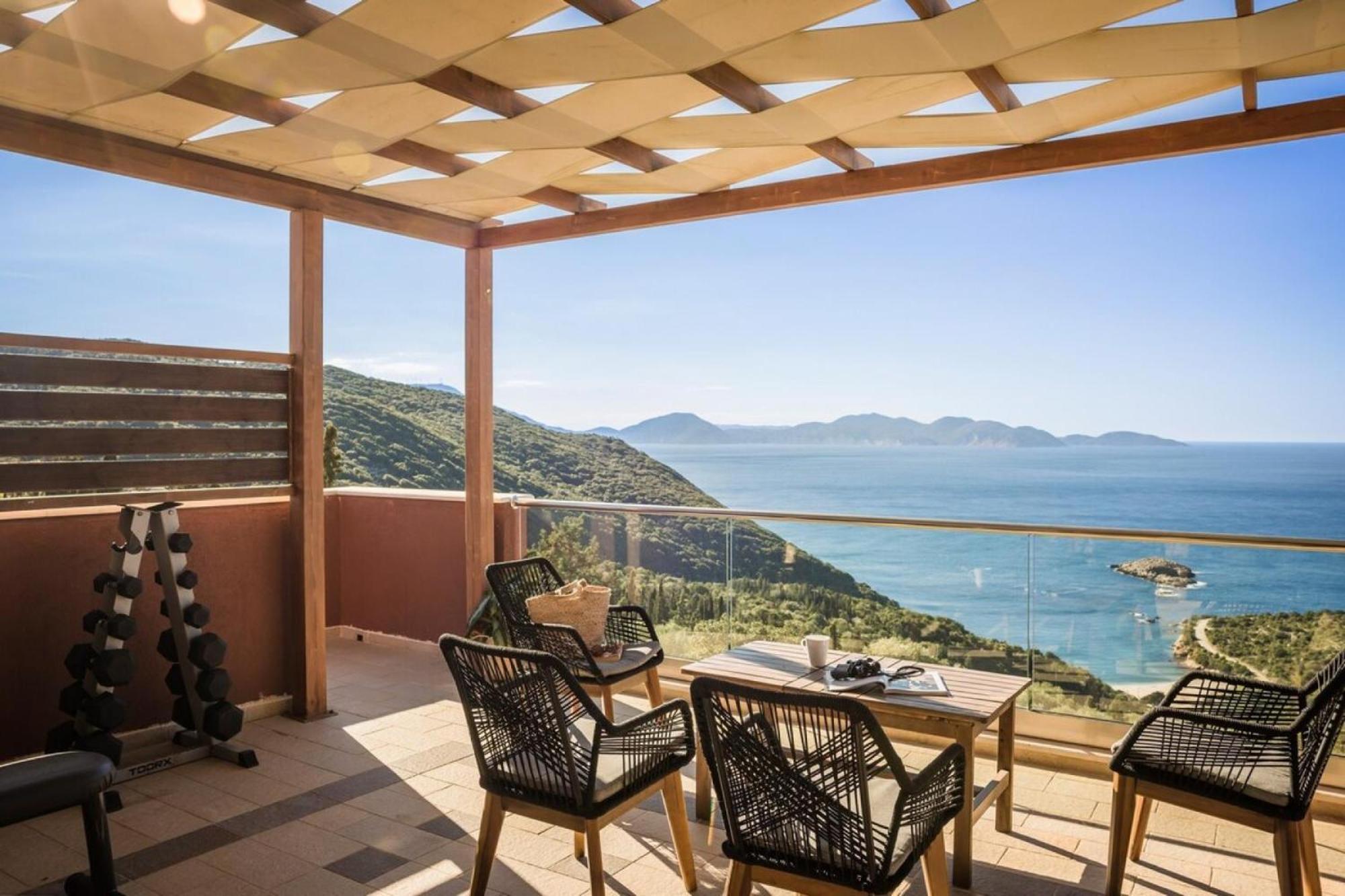 Entheos Private Villa Fiskardo Kefalonia Greece Kültér fotó